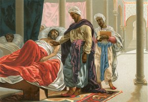 コルドバの病院での結核 作： Josep or Jose Planella Coromina